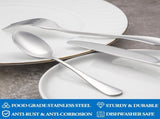 18 Piece Stainless Steel Cutlery Set 9 Forks and 9 Teaspoons V1237-ZY-818-214
