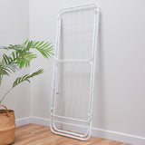 Large Double-Wing Floor-Standing Folding Clothes Drying Rack-White V1161-108202