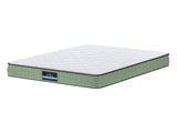 Giselle 25cm Memory Foam Mattress Dual Layer Zipper Cover Cool Charcoal Foam Mattresses Double FOAM-C-MFM-LEAF-H025-D
