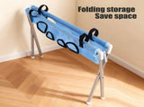 Grooming Pet Bath Stand Mesh Bathing Station,Blue Foldable Metal Structure with Quick Surface and V1366-AZ2-W-18319