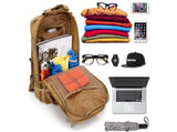 30L Military Backpack Tactical Hiking Camping Bag Rucksack for Outdoor Trek Travel -Khaki V1308-DSZKI-6-3