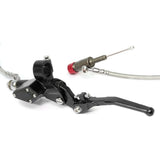 Motorcycle Hydraulic Brake Handle Easy Install Black V1366-AZ2-W-19613