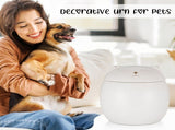 Smiley Cat Shaped Pet Urn for Ashes - Memorial Urn for Cats Dogs, Pet Cremation Urn with Ceramic V1107-135-35110-GRN-L