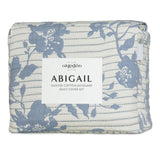 Algodon Abigail Multi Lightly Quilted Cotton Jacquard Quilt Cover Set King V442-INT-QUILTCS-ABIGAILJACQUARD-MULTI-KI