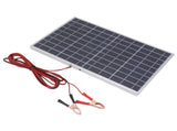 Solar Panel 15W 18V High Efficiency Polycrystalline Solar Panel Kit with Clip for Car RV Marine V1294-YM0703-3114230072511