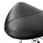 Swivel Salon Barber Stool Chair Saddle Type BLACK V274-FT-SC4B