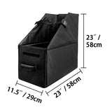 Folding Bicycle Storage Box Car Trunk Storage Box Foldable Bike Storage Container,29 x 58 x 58 cm V1366-AZ2-W-07409