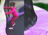Kahuna Trampoline 10 ft with Basketball Set - Purple TRA-KAH-10-PU-BB