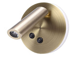 LED Wall Lamp Minimalist and Modern Bedside Ambiance Light for Home Hotel Reading Sleeping Golden V1294-YM0901-3119250081012