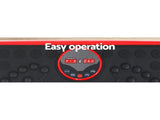 Everfit Vibration Machine Platform Vibrator with Resistance Rope Home Gym Red FIT-H-VP-S-RD