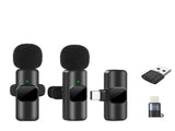 Wireless Lavalier Microphone for iPhone Android Live Recording V1142-OBA000244