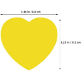 2 Sets Heart Shaped Paper Cutouts for Valentine Crafts Messages V1192-AZ-W-21465