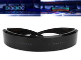 Black LED Glowing Glasses APP Control USB Charging MultiColor Glasses for Party Birthday Bar V1294-YM0901-3119200128611