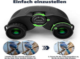 10x25 HD Binoculars with Vis Technology Compact Lightweight Outdoor Viewing V1263-JX-4142