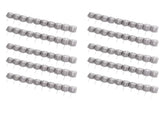 100PCS Fertilizer Mesh Basket Column Shape Stainless Steel Nutrition Box Tools for Garden Nursery V1294-YM0703-3111230084212