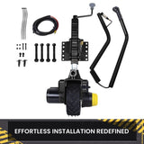 Gen3 Mini Mover 12V 550W Electric Motorised Jockey Wheel - Black NT0405-XG3-BK