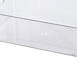 Book Storage Container Transparent Versatile Book Storage Organizer Container Bin with Handle for V1294-YM0901-3117240014811