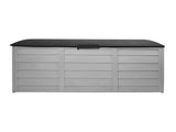Gardeon Outdoor Storage Box 290L Lockable Organiser Garden Deck Shed Tool Black OSB-290L-BK