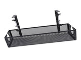 Under Desk Cable Management Tray Carbon Steel Side Round Hole Trapezoidal Desk Cord Organizer for V1294-YM0901-3117240252212