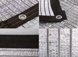 Aluminum Foil Insulation Shade Net Sunshade Cover Sun Shade Sail for Lawns Gardens Swimming Pools V1294-YM0715-211001YF33-6