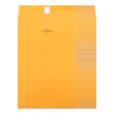 100Pcs Manila Clasp Envelopes Yellow Kraft Paper Letter Size for Business Document Organization V1192-AZ-W-21006