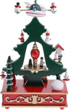 Christams Music Xmas Tree Santa Claus babies Wind Up Toys Ornaments Decoration - Trojans Music V1263-JX-1747