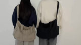 Unisex Bag Cross-Body Bag Shoulder Bag Tote Bag Large Capacity Bag Student Bag - Black - Size V1347-127-78254-BLK-38-15-32