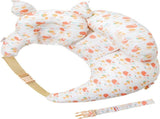 Multipurpose Nursing Pillow with Adjustable Waist Strap & Removable Cover for Feeding, Tummy Time & V1107-CS-YEBRZTB