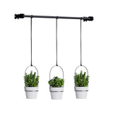 Detachable Chain Hanging Flower Pot Iron Art Hanging Flower Pot V1294-YM0715-211123DY01-2