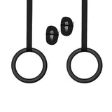 Gymnastic Rings, Exercise Olympic Rings with Adjustable Straps, Steel Buckles, Perfect for Workout, V1370-AZ4-05380