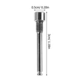 Titanium Alloy Bolt Bicycle Disc Brake Screw Silver 4Pcs V1192-AZ-W-22300