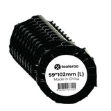 Tooleroo 10 Rolls x 300 Thermal Labels 59mmx102mm - White Waterproof Stickers V238-SUPDZ-40685458358352