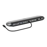 Belkin Connect Universal USB-C 11-in-1 Pro Docking Station - Grey , 100W PD, 10Gbps, V1202-V2-MPA-INC014BTSGY