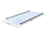 Kartrite 6ft Aluminium Wheelchair Ramp Non Slip Surface 386kg Capacity WCR-01H-6FT-094