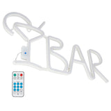 English Letter Modeling LED Light Bar Party Home Hanging Decorative Lamp AccessoryWarm Yellow Light V1294-YM0901-3119200126417