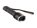 UV Flashlight LED 365nm Blacklight Torch Aluminium Alloy Shell Ultraviolet Flashlight 40W 1800mW V1294-YM0703-3119230083711