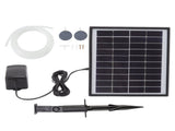 Solar Oxygen Pump 10V 6W Shockproof Small Lightweight Solar Water Air Pump for Fish Tanks Aquariums V1294-YM0717-3111220229411