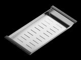 BRIENZ 32-inch Nano Workstation Ledge Undermount 16 Gauge Stainless Steel Kitchen Sink Single Bowl V63-836481