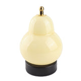 Pear Gourd Table Lamp Touch Control Stepless Dimmable 3 Light Modes Cordless Rechargeable Desk Lamp V1294-YM0901-3119240084912