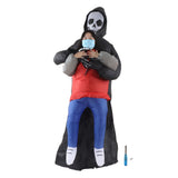 Black Scary Ghost Inflatable Costume Adult Halloween Party Funny Waterproof Cosplay Costume Props V1294-YM0703-3115230047911