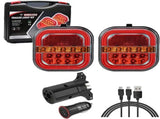 Trailer Lights,Boat Lights,Wireless ,LED Rear Tail Lights Dynamic Stop Brake Indicator Lamp V1189-LWWAL-20260401-05385