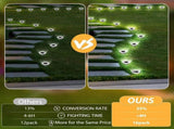 Solar Ground Lights,16 Pack Solar Lights Outdoor Waterproof, Solar Garden Lights Landscape Lighting V1258-DP02-WO-742