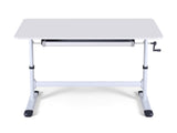 Artiss Standing Desk Height Adjustable Workstation Computer Desks Study 100CM White HASD-C-MANUAL-100-WH