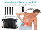 Womens Back Brace for Lower Pain Relief & Herniated Disc Sciatica,Back Support Belt for Lifting at V1370-AZ4-21160