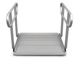 Kartrite 5ft Aluminium Wheelchair Ramp w/ Handrails 380kg Capacity 93.5cm Width WCR-01H-5FT-094-WHD
