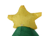 4.9FT Inflatable Xmas Tree LED Lighted 210T Polyester IP44 Water Resistant Blow Up Xmas Tree Yard V1294-YM0901-3115240123612