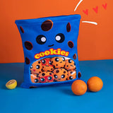 Cheese Puff Plush Toy Soft Cheesy Puff Plush Toy Puff Balls Cute Snack Filled Pillow Small Plush V1294-YM0716-10350561