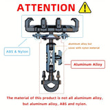 Shockproof Phone Mount, Compatible with Bicycles/Motorcycles/Scooters/ATVs, 720-Degree Rotation V1232-MTCSJZJ001
