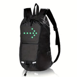 Cycling Backpack Safety Backpack Turn Signal Backpack LED Backpack Australia - Black - Size L V1347-127-65496-BLK-L