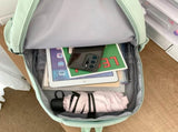 Female Lady High Capacity College Backpack Women Laptop School Bags Cute Girl Travel Book Bag V1259-DP01-A-4181